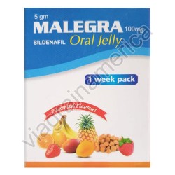 Malegra 100 mg oral jelly 1 week pack